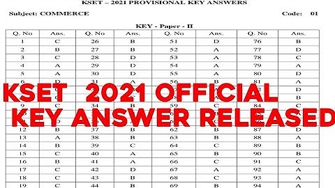 kset official key answer 2021 released kset official website 2021
