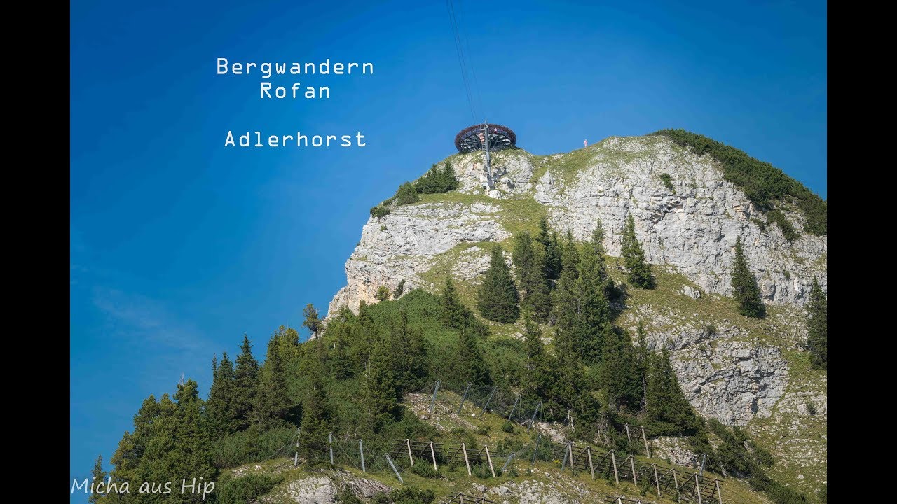 Achensee - Bergwandern zum Adlerhorst im Rofangebirge