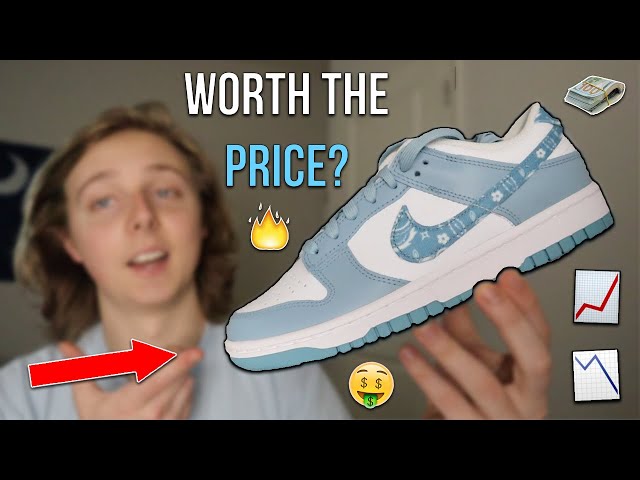 THESE ARE IT! Blue Paisley Dunk Low REVIEW/UNBOXING! | DO NOT SELL