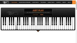 Fur Elise on Virtual Piano! | Easy