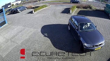 SecureTech.nl 3mp IP Sony Premium Camera demo video