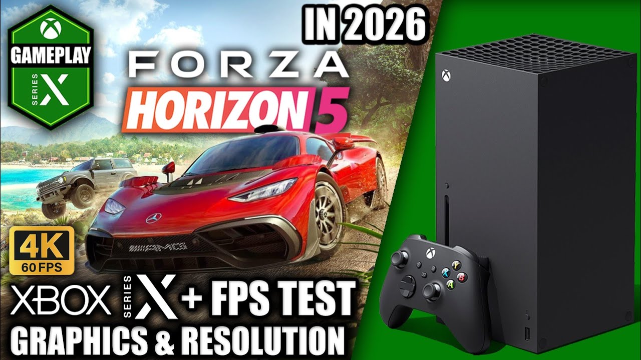 Forza Horizon 5 in 2026 - Xbox Series X Gameplay + FPS Test