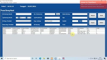 Sistem Informasi Pengolahan Data Barang PT.WIKA INDUSTRI ENERGI