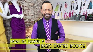 How To Drape A Basic Darted Bodice