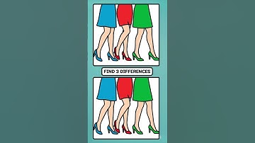 Find 3 Differences #76 #shortvideo #quiz #brainactivation