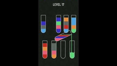 Water Sort Puzzle - LEVEL 17
