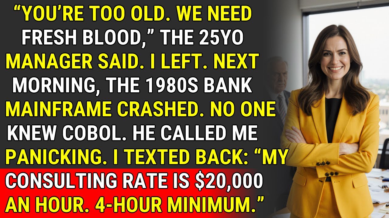 Age Discrimination Backfires: $20k/Hour COBOL Expert Saves Bank | Corporate Chess