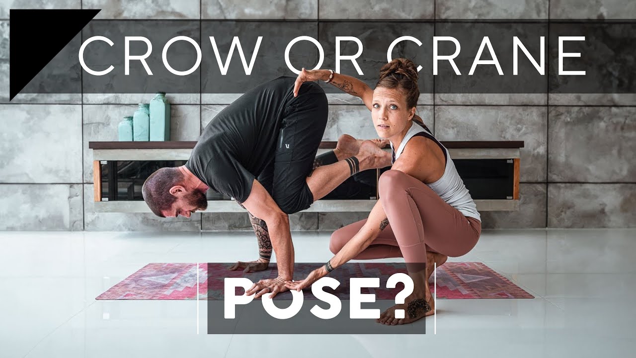 How to do Crow and Side Crow yoga pose tutorial with Katy Appleton - YouTube