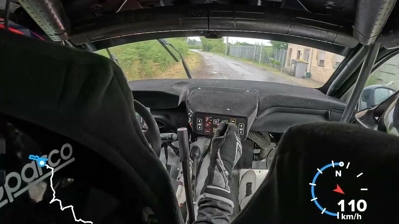 ES12 - Dompierre/Avesnes - Rallye Charlemagne Golden Palace - Andrea Pelini/JL Hottelet, 208 RALLY4