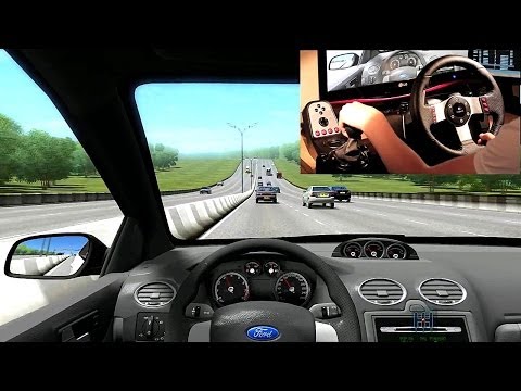 City Car Driving gameplay #16 | 2006 Focus ST | Logitech G27 Steering Wheel Overlay | [HD]