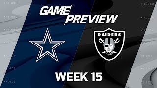 Daniel jeremiah and bucky brooks preview the cowboys vs. raiders
sunday night football game in week 15. vote your favorite players to
2018 pro bowl! - ht...