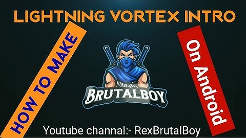 How to make Gaming Intro ||  Make 3D intro ||  With kinemaster