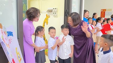 Trường Tiểu học Dĩnh Kế hân hoan chào đón các em học sinh lớp 1 năm học 2024-2025.