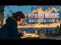 lofi study girl - lofi beats to relax/study to & lofi chillhop study vibes for late nights