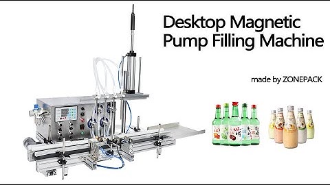 How to operate 4 Heads Magnetic Pump Automatic Desktop Filling Machine
