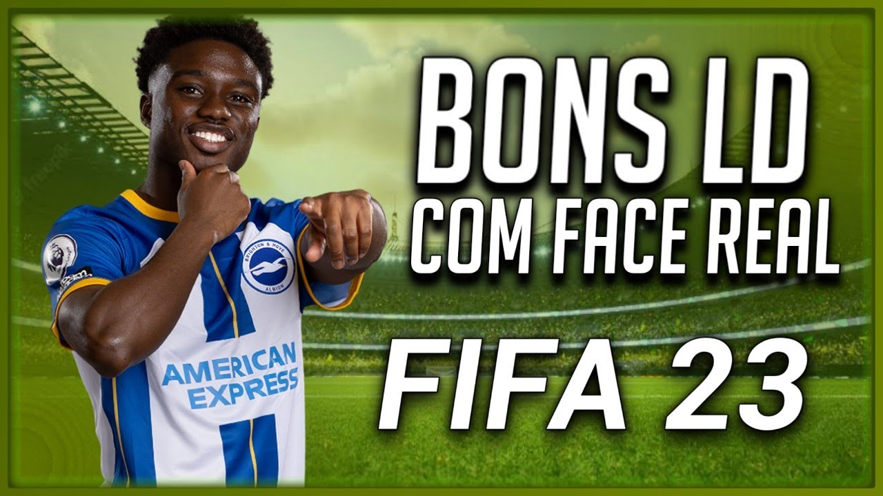 MELHORES PROMESSAS com FACE REAL do FIFA 23! 