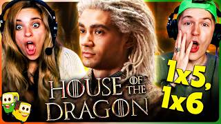 HOUSE OF THE DRAGON 1x5 & 1x6 Reaction! | Game of Thrones | Matt Smith | Emma D'Arcy | Olivia Cooke