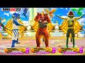 THE 1ST LEGEND MASCOT TRIO PLAYS KING OF THE COURT! WHICH MASCOT CAN ISO BETTER IN NBA2K22?