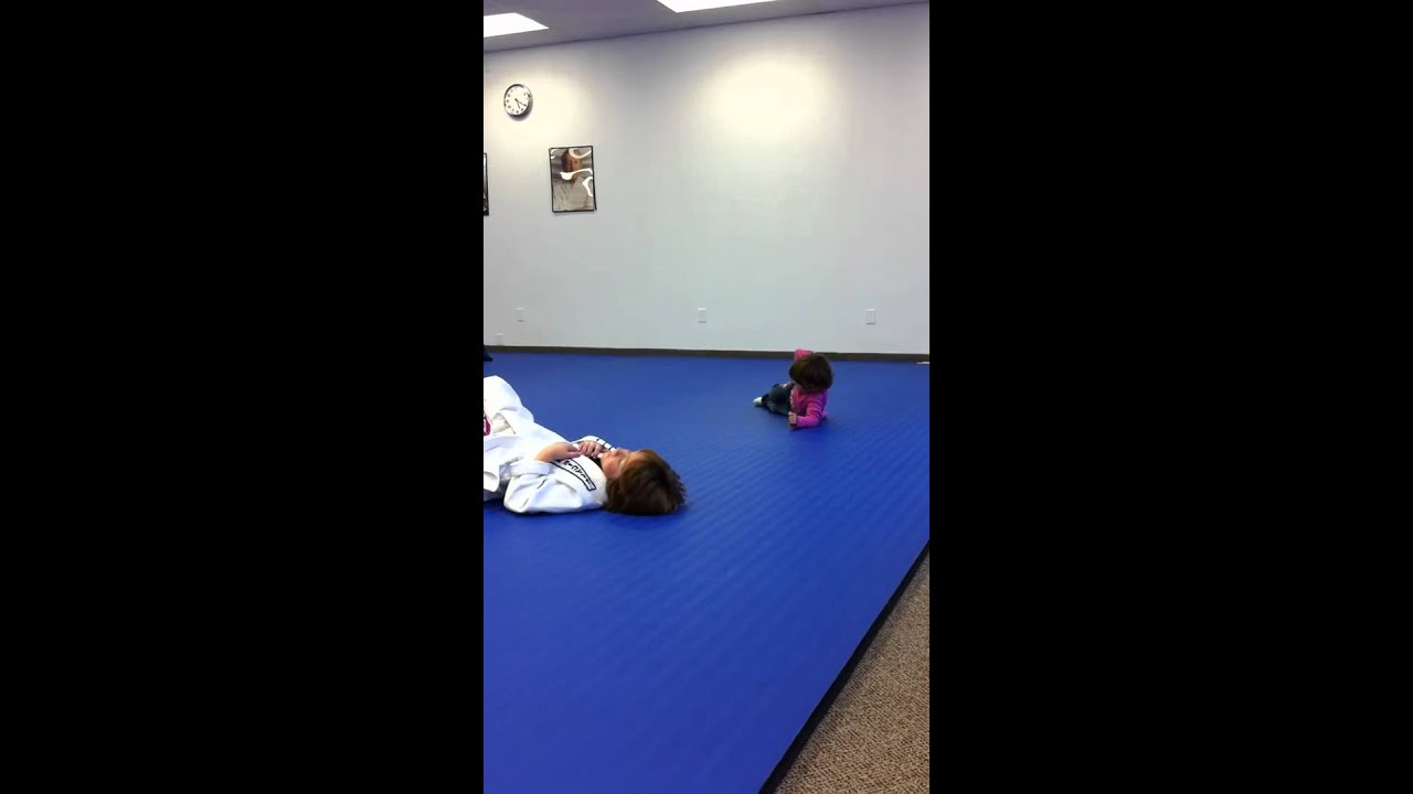 Gracie Barra Whittier Makaila doing Warm Up YouTube