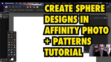 Hoe maak je een bolvormig ontwerp in Affinity Photo en Patterns Tutorial