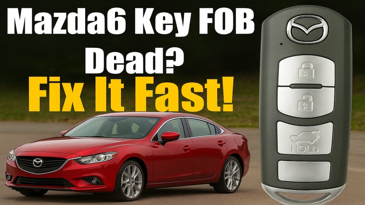 How to Replace Mazda 6 Key Fob Battery – Quick & Easy DIY