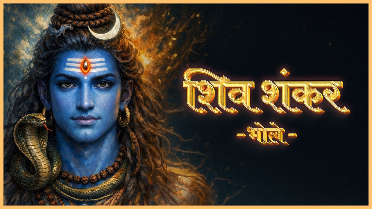 शिव शंकर भोले नाथ 🙏 | रख दो सिर पर अपना हाथ | भावपूर्ण शिव भक्ति गीत | Shiv Shankar Bholenath 🙏