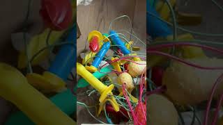 Распаковка. Гирлянды СССР #новыйгод #гирлянда #елочная #творчество #украшениянановыйгод