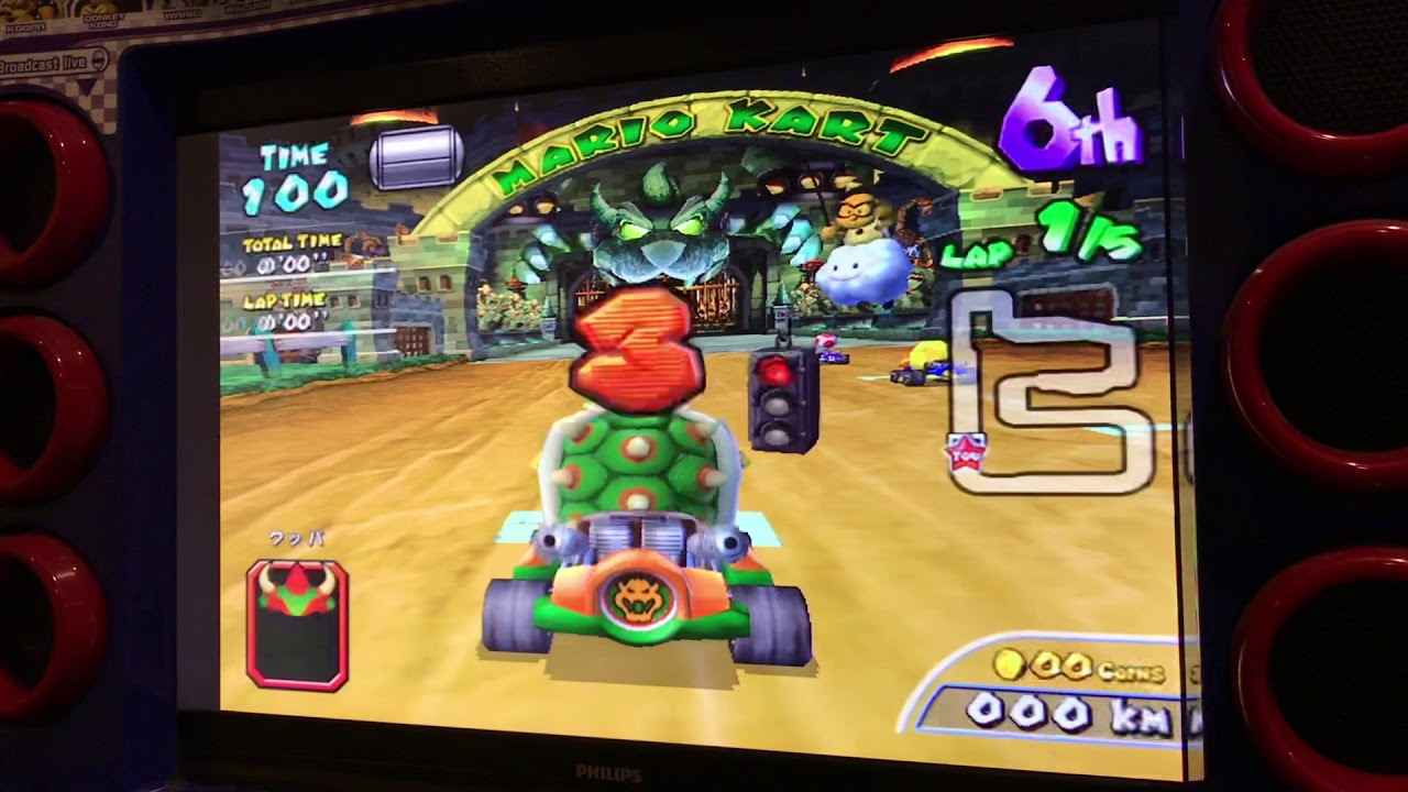 マリオカート アーケードグランプリ2 クッパカップ 150cc/ Mario Kart Arcade GP 2 Bowser cup 150cc