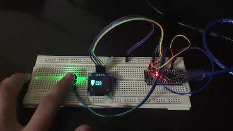 ✅ Sensor de pulso cardiaco en Arduino con pantalla OLED