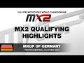 MXGP of Germany 2014 MX2 Highlights - Motocross