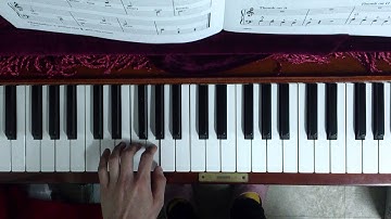 Michael AAron Piano Course Lessons Grade 1 P13 New Positions for the Left Hand