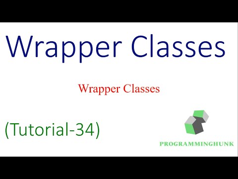 Wrapper classes in java tutorial-34 latest (2020)
