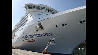 How Costa Mediterranea Got Its New Livery