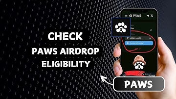 How to Check Your Paws Airdrop Eligibility