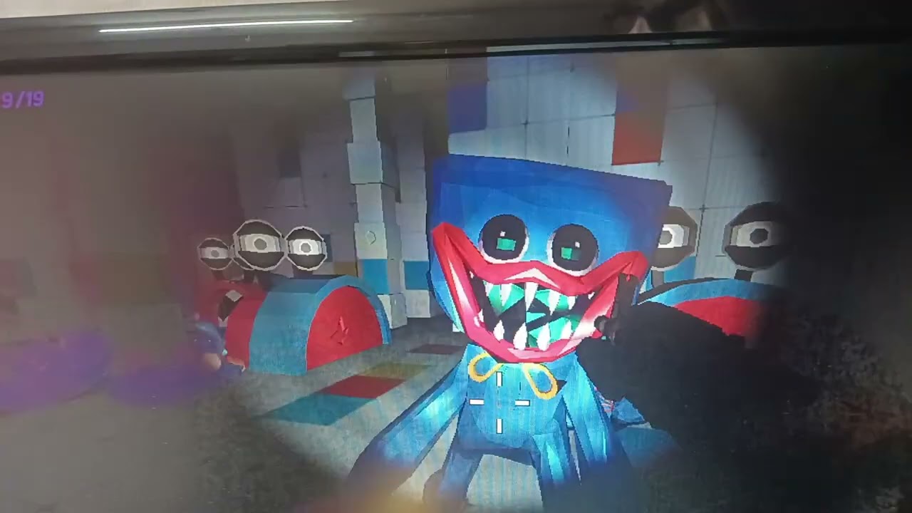 Huggy wuggy and Feddy shooting video part1 # horror game #