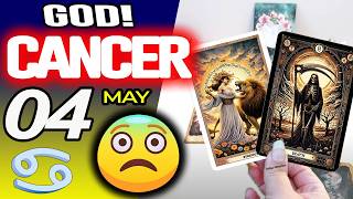 Cancer ♋GOD☢️THE FIRST LETTER I ALMOST FAINTED😨 horoscope for today MAY 4 2026 ♋ #cancer tarot MAY