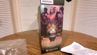 (EPISODE 2829) Amazon Prime Unboxing: PWPAM Solar Torch Light Waterproof Speaker  @amazon