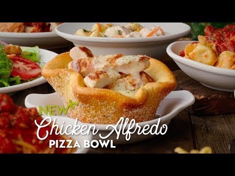 Stash Review S Olive Garden Chicken Alfredo Pizza Bowl Youtube