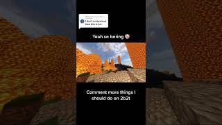 How is 2b2t FUN...? | #2b2t #minecraft #shorts @2b2tCommunity