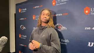 UTSA WR Joshua Cephus Post Practice Interview 11.3.21