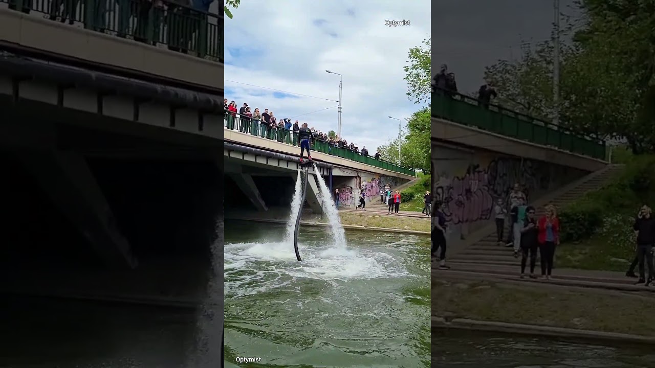 Romania, Bucharest 🇷🇴 water show in Titan park ! 