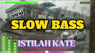 DJ ISTILAH KATA ENTE KADANG KADANG TIKTOK VIRAL REMIX SLOW BASS, DJ DESAH