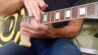 Guitar Tricks: Zakk Wylde (Slide - Hammer on /Pull off) Crazy Technique 1