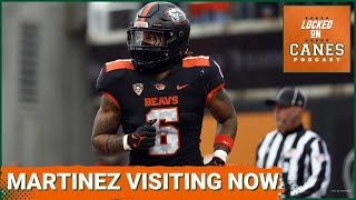 Miami Hurricanes TOP Transfer Target Damien Martinez On Campus NOW, Tyler Baron Scouting, Recruiting by Locked On Canes 9,836 views 2 weeks ago 24 minutes