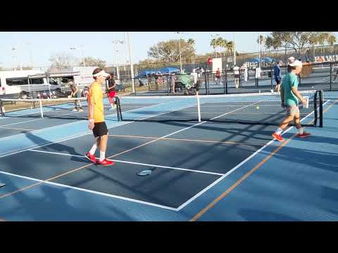PPA Tampa Men’s 5.0 19+ Ronnie Walters / Chase Rigdon vs Sam Destefano / Joey Gmuer Part 1