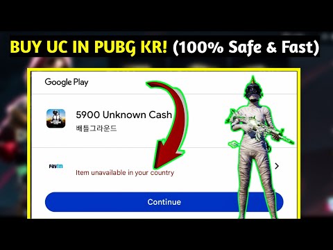 How to Buy UC in PUBG KR | Easy & Safe UC Purchase Guide (2025)
