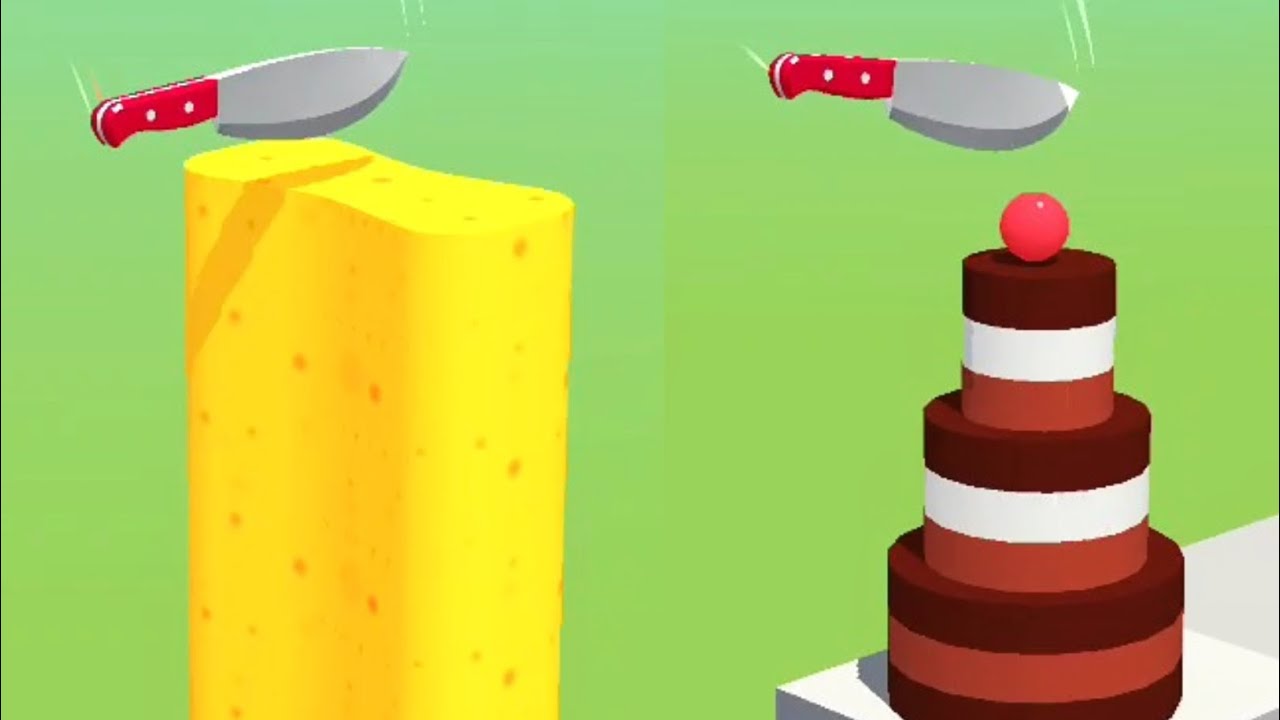 Slice It All Game! Satisfying and Relaxing ASMR Slicing Video