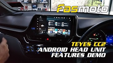 Teyes CC2 Android Head Unit Demo | Installed in the Toyota CHR | Got Netflix?