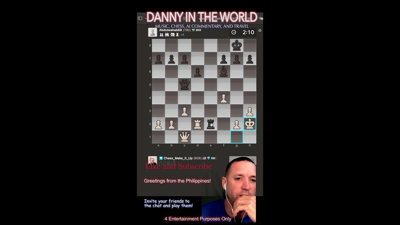 Losing At Chess, Winning At Life!  Episode 26-22   