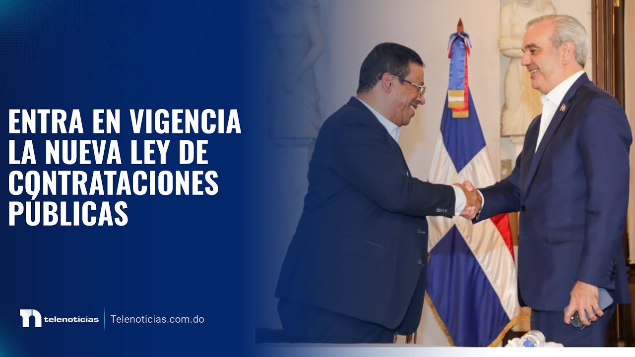 Entra en vigencia la nueva Ley de Contrataciones Públicas